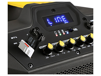hyra batteridriven högtalare Vonyx VPS10 Mixer
