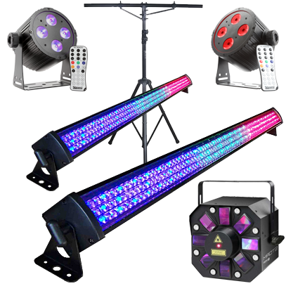 hyra ljus DJ paket 9