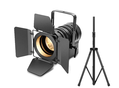 Scenljus LED spot 40W med stativ