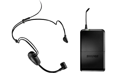 hyr trådlöst headset eller mygga - SHURE